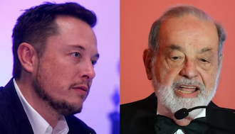 Carlos Slim y Elon Musk ´pelean´ por brindar internet en una carretera de Coahuila