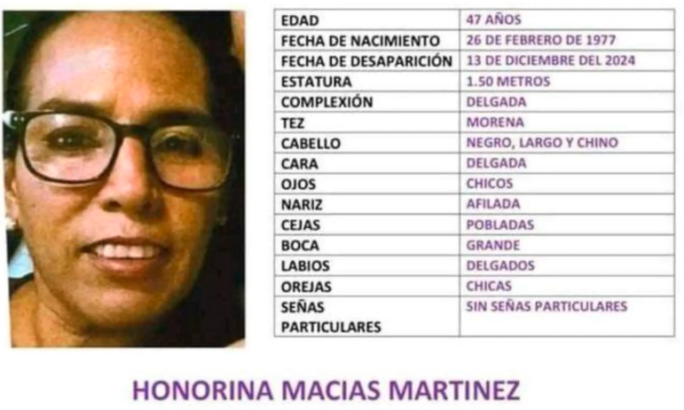 Durango busca a Honorina Macías Martínez: desapareció en Matamoros