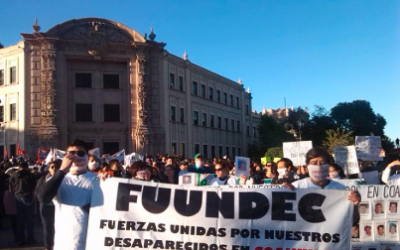 Fuerzas Unidas por Nuestros Desaparecidos en Coahuila cumple 15 años