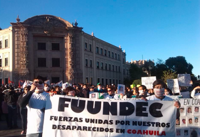 Fuerzas Unidas por Nuestros Desaparecidos en Coahuila cumple 15 años