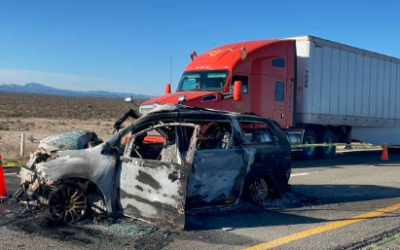 Tragedia en la Torreón-Saltillo: Tras choque, mujer muere calcinada y cometen rapiña