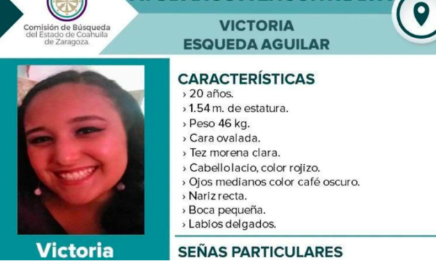 Mujer de 20 años y joven de 16 están desparecidos en Torreón, Coahuila