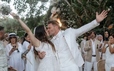 Valeria Marín y Julián Gil se casan en una íntima ceremonia en Puerto Rico