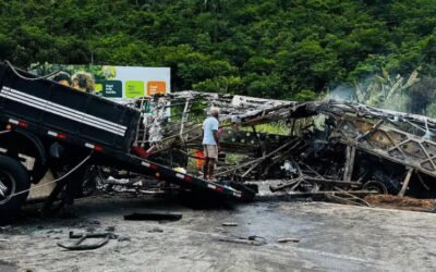 Tragedia en Minas Gerais: Al menos 22 muertos en un accidente múltiple en la BR-116