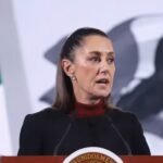Claudia Sheinbaum condena mantas en Michoacán que agradecen a El Mencho por regalos navideños
