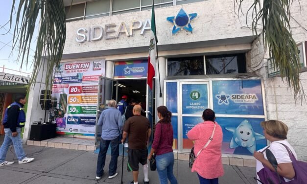 ¡Adulto mayor! Aprovecha el descuento para pagar el agua en Gómez Palacio