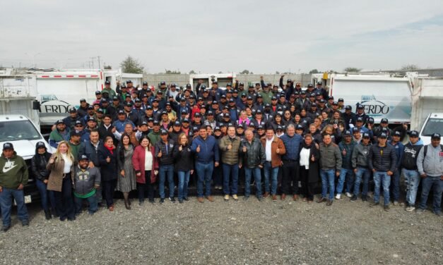 Lerdo inaugura corralón para los camiones recolectores de basura
