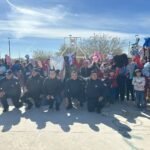 Policía de Torreón entrega 500 apoyos para mitigar las bajas temperaturas