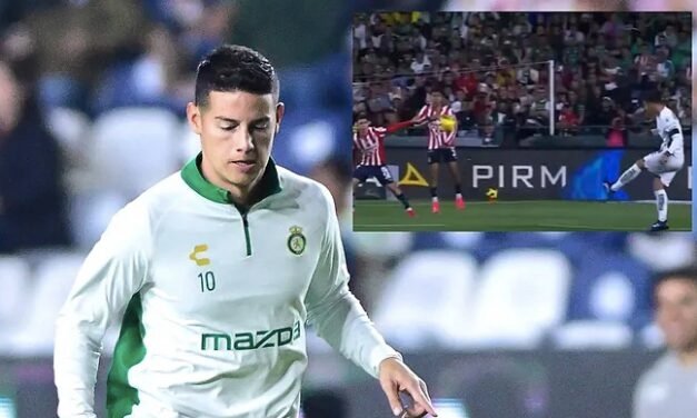 James Rodríguez brilla en la Liga MX con asistencia en la victoria de León