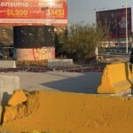 Colapsa estación del Metrobús Laguna en la colonia Moderna de Torreón