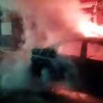 Bomberos de Torreón no pudieron controlar fuego que acabó con carro
