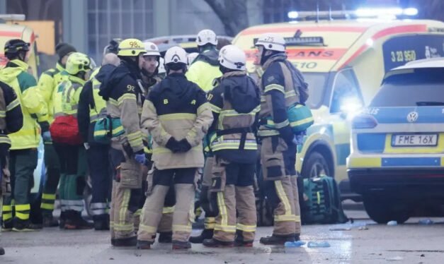 Tiroteo en centro educativo de Suecia deja al menos 10 muertos