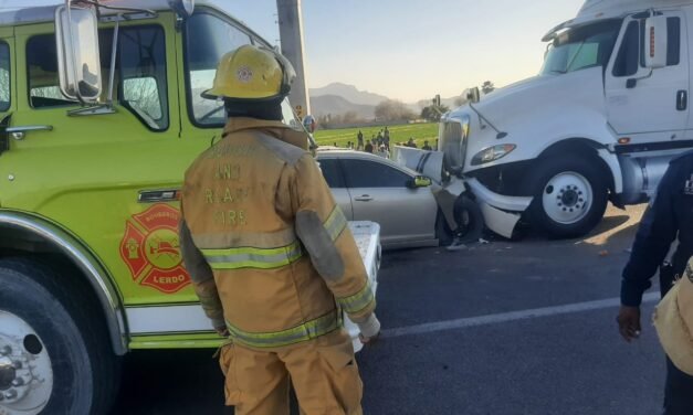 Fatal accidente en Lerdo: choque múltiple deja un muerto y varios lesionados
