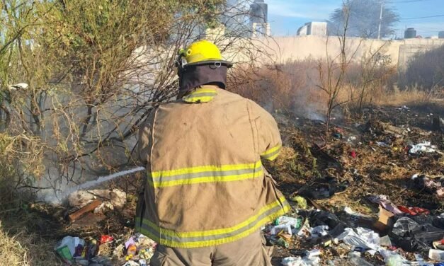Prevén incendios en lotes baldíos de Torreón: denuncia al 871 712 00 66