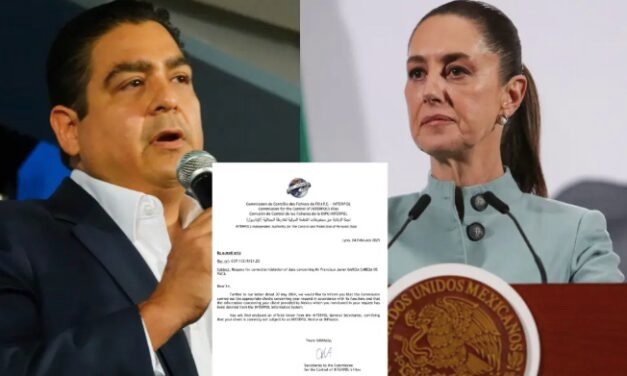 Sheinbaum niega cancelación de ficha roja contra Cabeza de Vaca; FGR y exgobernador se contradicen