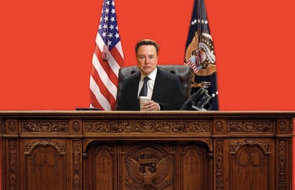 La portada de TIME coloca a Elon Musk en el escritorio de Trump, desatando controversia