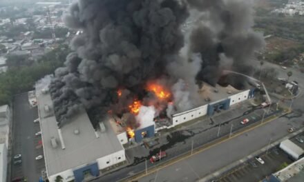 Incendio devastador en el Parque Industrial Las Américas: Desalojo y colapso de empresas en Apodaca