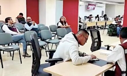 Denuncian a Morena por instalar módulo de afiliación en la Cámara de Diputados