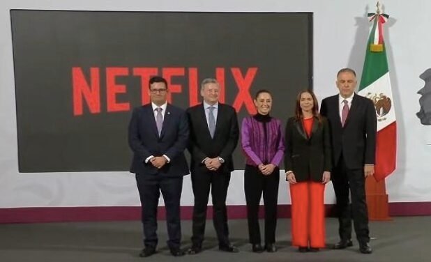 Netflix anuncia inversión de mil millones de dólares en México para producción audiovisual