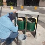 Servicios Públicos da mantenimiento a Centro Histórico de Torreón