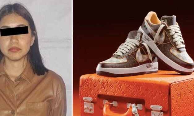 Detienen a mujer que robó tenis Louis Vuitton valuados en 1.2 millones en Polanco