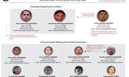 Trump endurece su cruzada contra La Familia Michoacana y sus líderes: ofrece 8 millones de dólares por su captura