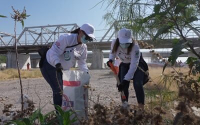 Dependencias municipales se suman a la jornada “Unidos por el Río Nazas” en Torreón