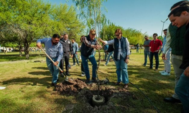 Lanzan el programa “Torreón Más Verde” con reforestación y participación ciudadana