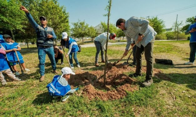 Fundación LALA y DGMA de Torreón plantan 20 árboles en jornada de reforestación del Plan de Arborización 2025