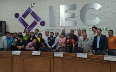 Coahuila suma tres nuevos partidos políticos con registro local: México, Avante Coahuila y Nuevas Ideas