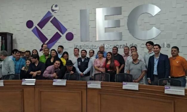 Coahuila suma tres nuevos partidos políticos con registro local: México, Avante Coahuila y Nuevas Ideas