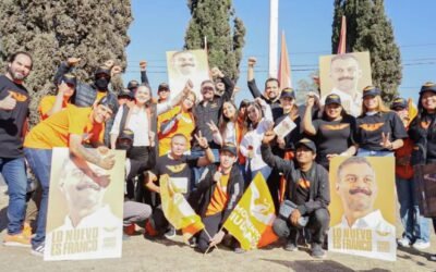 Pancho Franco arranca campaña en Durango con contacto directo y propuestas ciudadanas
