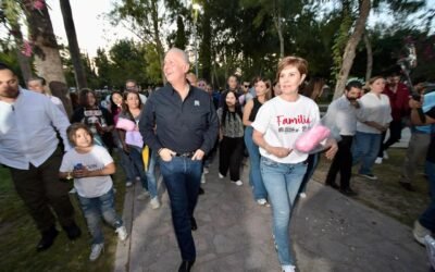 Torreón celebra a más de 10 mil niñas y niños en el Bosque Urbano