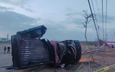 Aparatoso choque en La Nogalera deja ocho heridos y afecta a familiares de jugador Sub-19 de Santos Laguna