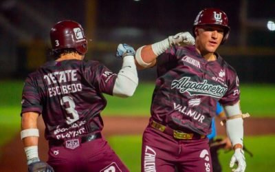Nick Torres y el pitcheo guinda le dan la victoria a Unión Laguna en el primero ante Rieleros