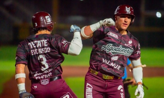Nick Torres y el pitcheo guinda le dan la victoria a Unión Laguna en el primero ante Rieleros