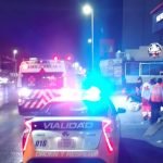 Familia con bebé de 2 años derrapa en motocicleta en el bulevar Revolución de Torreón