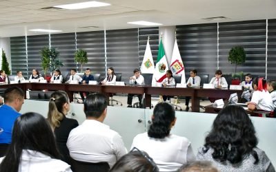Niños de Torreón impulsan propuestas verdes y tecnológicas en el Cabildo Infantil 2025