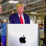 Trump amenaza a Apple con aranceles del 25% si no fabrica el iPhone en EE. UU.