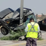 Fatal choque en el Segundo Periférico: muere conductor tras impactarse contra luminaria