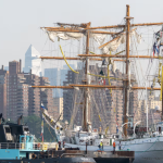 Buque Cuauhtémoc es enviado a astillero de Nueva York tras accidente en el puente de Brooklyn
