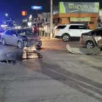 Accidente en el Centro de Gómez Palacio deja cuantiosos daños materiales