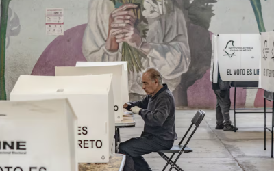 Baja participación marca las históricas elecciones judiciales en México
