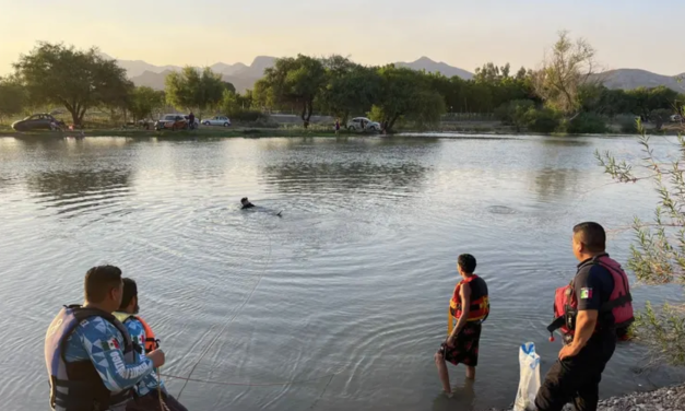 Despliegan operativo de búsqueda por joven desaparecido en el río Nazas, en Villa Juárez