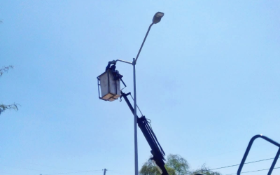 Refuerzan iluminación en la Línea Verde para mayor seguridad y disfrute ciudadano en Torreón