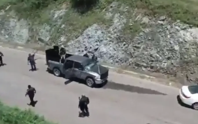 CJNG ataca Tepalcatepec, Michoacán con drones explosivos y fusiles Barrett