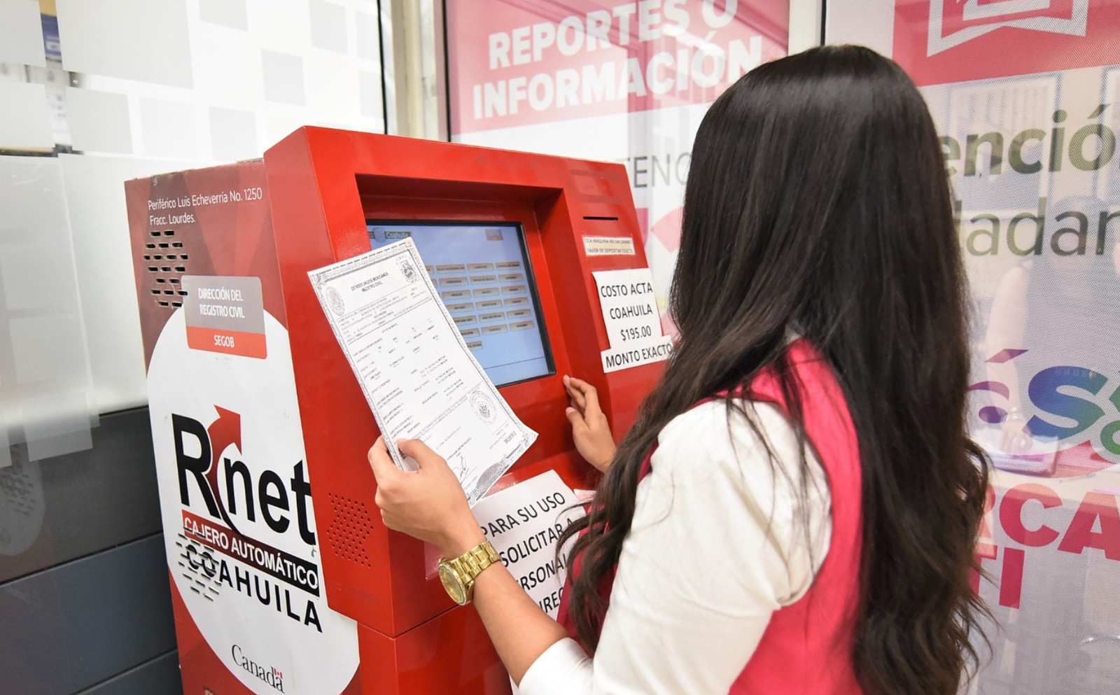 Atención Ciudadana brinda acompañamiento en trámites de actas conmódulo de Registro Civil