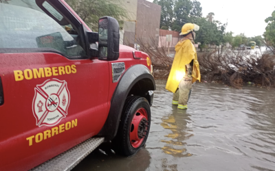 Habilitan albergue en La Jabonera para familias afectadas por lluvias en Torreón