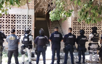 Aseguran más de 17 kilos de droga en cateo en colonia Campestre La Rosita, en Torreón