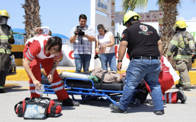 Torreón participa en simulacro nacional por fuga de gas LP